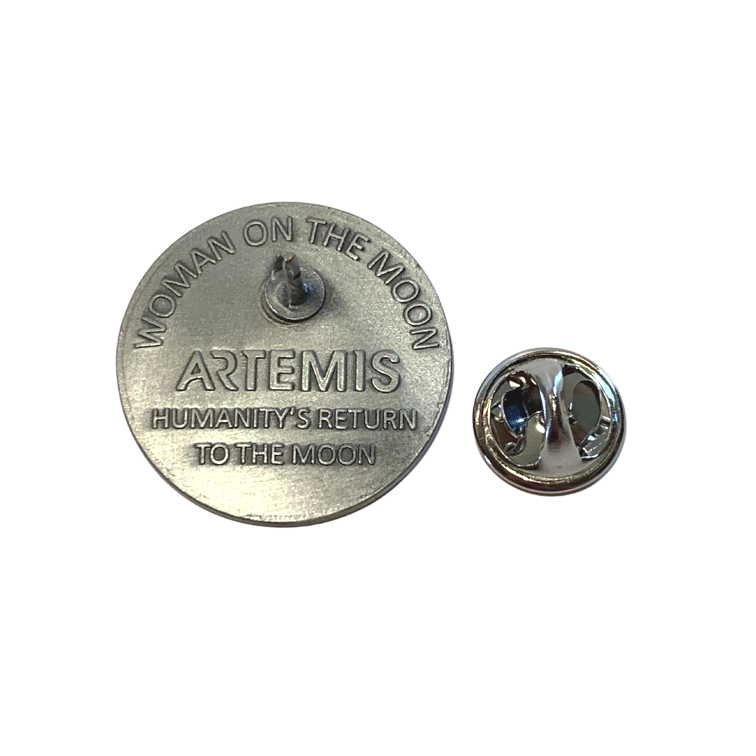 Artemis Program Women in the Moon Lapel Pin