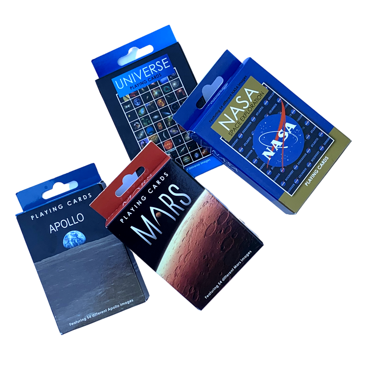 Playing Cards NASA Logo, Mars, Apollo, or Universe myNASAstore