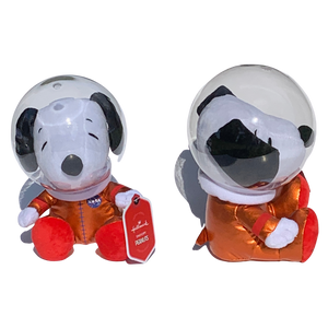 Snoopy Astronaut Plush in Orange Space Suit 7" Tall
