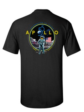 NASA Logo Apollo 11 55th Anniversary T-Shirt