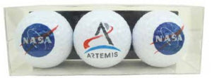 Artemis Program and NASA Vector 3-Pack of Golf Balls 25046