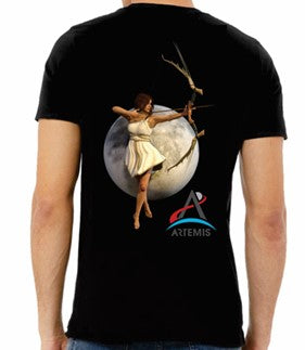 Artemis Program Artemis With Bow and Arrow NASA T-Shirt (Youth Sizes Available)