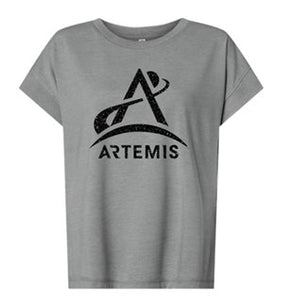 Artemis Program Logo Sparkly Ladies T-Shirt