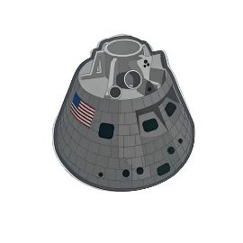 Orion Capsule Sticker