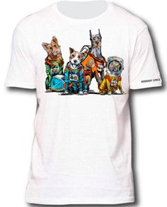 NASA Kennedy Space Center Astronaut Dogs T-Shirts (Youth Sizes Available)