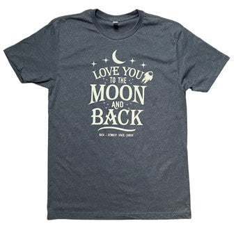 NASA Logo Kennedy Space Center "Love You To The Moon And Back" Shirt