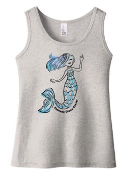 Kennedy Space Center Mermaid Girls Tank Top