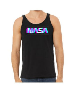NASA Worm Miami Vice Men's Tank Top