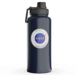 LR 2024 NASA Recovery Team USS San Diego 32 oz Water Bottle WITH FLIP TOP LID NOT Pictured