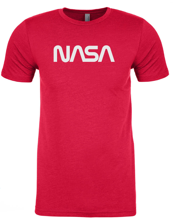 NASA Worm Sparkly T-shirt