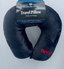 NASA Worm Logo Neck Pillow