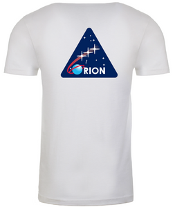 Orion Program with NASA Worm Logo on Front Left Chest T-shirt (Youth Sizes Available)