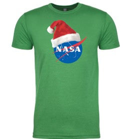 NASA Logo Santa Hat T-Shirt