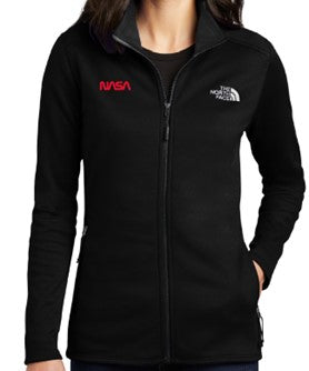 NASA Worm Logo Ladies The North Face® Skyline Full-Zip Fleece Jacket