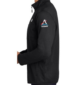 NASA Logo With Artemis Program On Sleeve Men's The North Face® Skyline Full-Zip Fleece Jacket