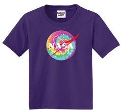 NASA Logo Tie Dye T-Shirt (Youth Sizes Available)