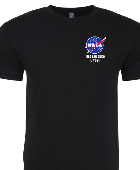 LR 2024 NASA Recovery Team URT-11 USS San Diego Screen Printed Youth T-Shirt