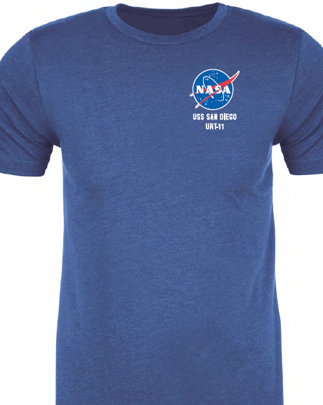 LR 2024 NASA Recovery Team URT-11 USS San Diego Screen Printed Youth T-Shirt