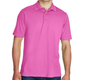 Artemis II Logo With NASA Logo, MENS Core 365 Origin Performance Pique Polo