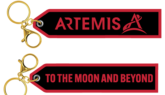 Artemis To The Moon And Beyond Keychain 28401