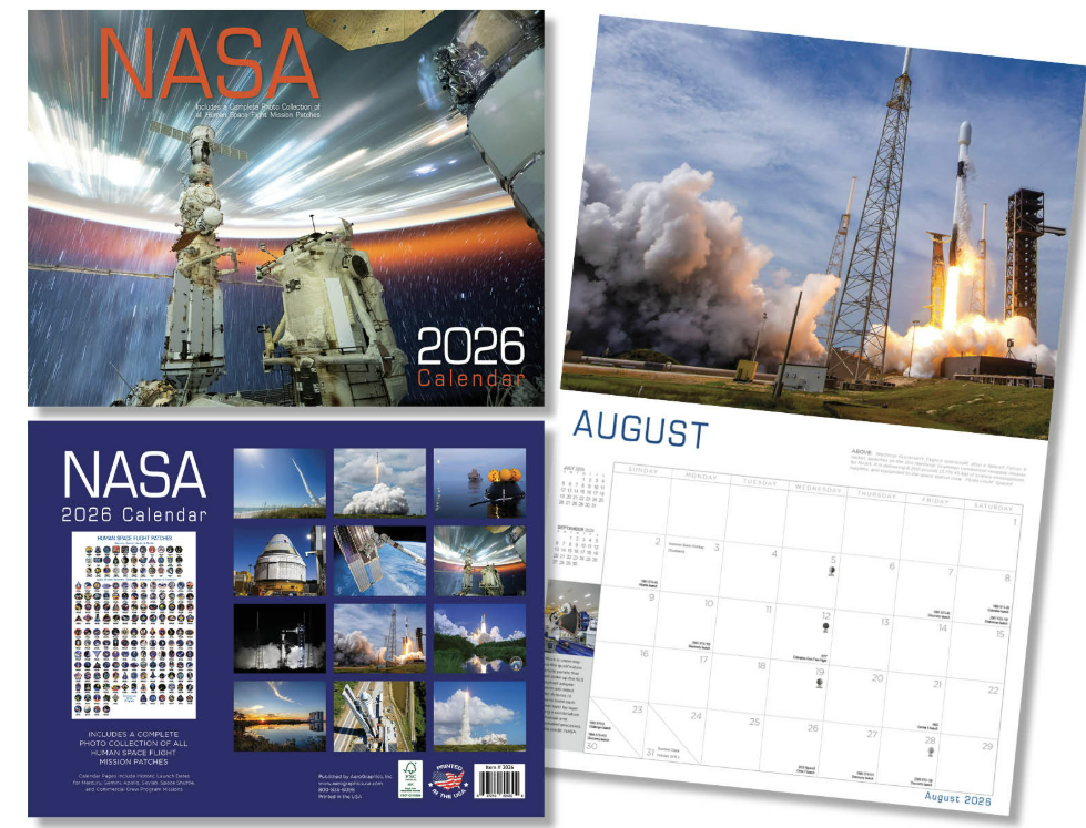 NASA Calendar 2026