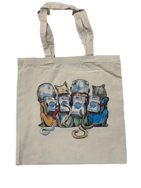 NASA Kennedy Space Center Astronaut Cats OR Dogs Tote