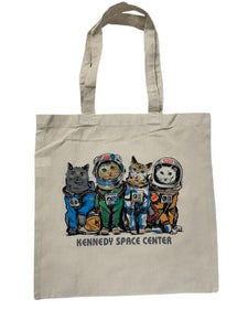 NASA Kennedy Space Center Astronaut Cats OR Dogs Tote