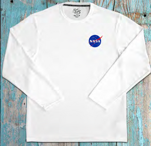 NASA Logo Kennedy Space Center Compass SPF 50 Long Sleeve Performance