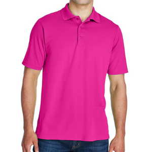 Artemis II Logo With NASA Logo, MENS Core 365 Origin Performance Pique Polo
