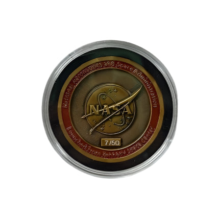 NASA Crew-10 Mission *Limited Edition*, Numbered/Stamped, Launched from KSC Coin EXCLUSIVE to MyNASAStore.com