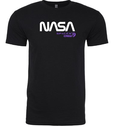 Crew-9 NASA Worm Logo T-Shirt  (Youth Sizes Available)