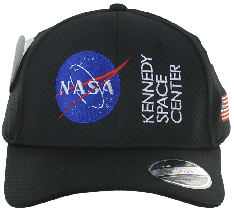 Kennedy Space Center And NASA Logo Cap