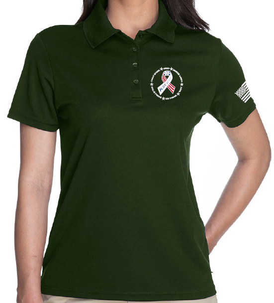 KSC Veterans 2024 - LADIES Cut Screen Printed Polo