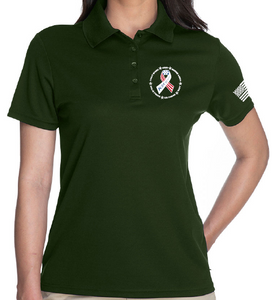 KSC Veterans 2024 - LADIES Cut Screen Printed Polo