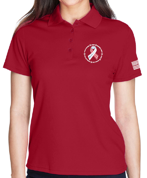 KSC Veterans 2024 - LADIES Cut Screen Printed Polo