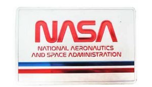 Magnet NASA Worm NASA Spelled Out 25041