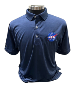 NASA Logo Mens Callaway Golf Polo