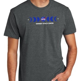 NASA Logo Kennedy Space Center Moon Phases T-Shirt (Youth Sizes Available)