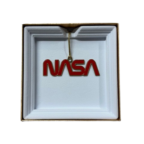 Ornament NASA Worm Logo 32552
