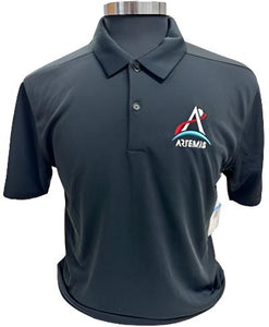 Artemis Program Logo Nike Dry Essential Polo