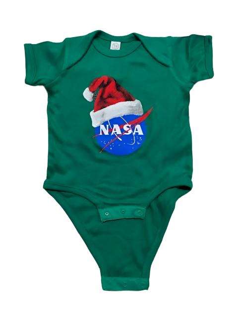 NASA Logo Santa Hat Onesie