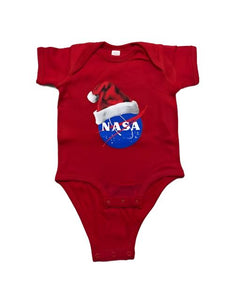 NASA Logo Santa Hat Onesie