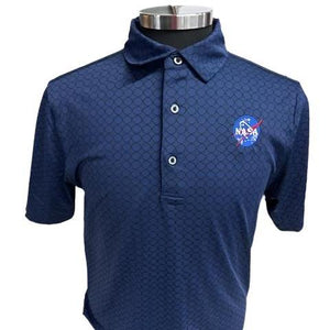 NASA Logo Nautical Print Bobby Jones Polo 2024