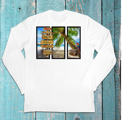 Artemis Program Logo Kennedy Space Center SPF 50 Long Sleeve Performance Shirt with Space Themed Signs