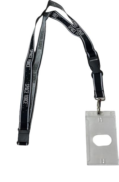 Space Force Lanyard with Badge Holder 26458