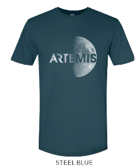 Artemis Text Half Moon Tshirt