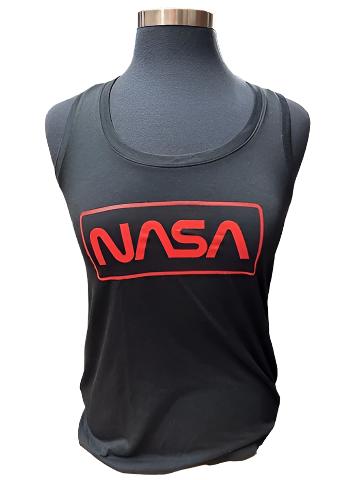 NASA Worm Stamp Ladies Tank Top