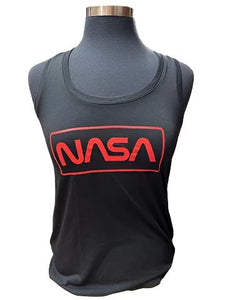 NASA Worm Stamp Ladies Tank Top