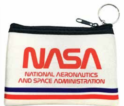 NASA Worm Logo Coin Purse 12078