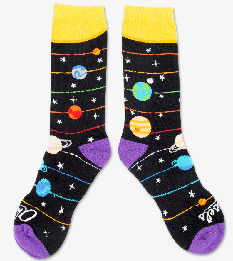 Aksels Unisex Planet Socks